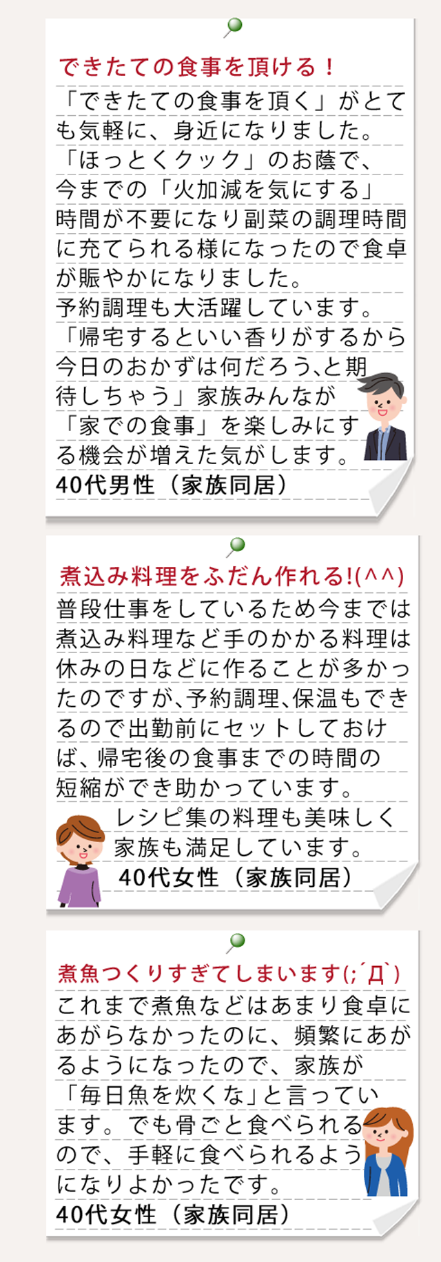 お客さまの声